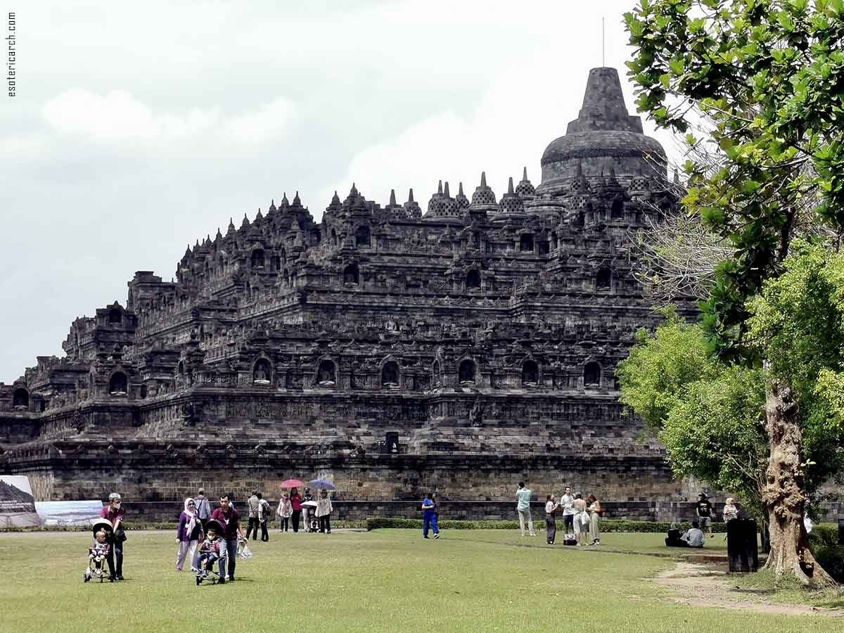 Borobudur Temple in Central Java